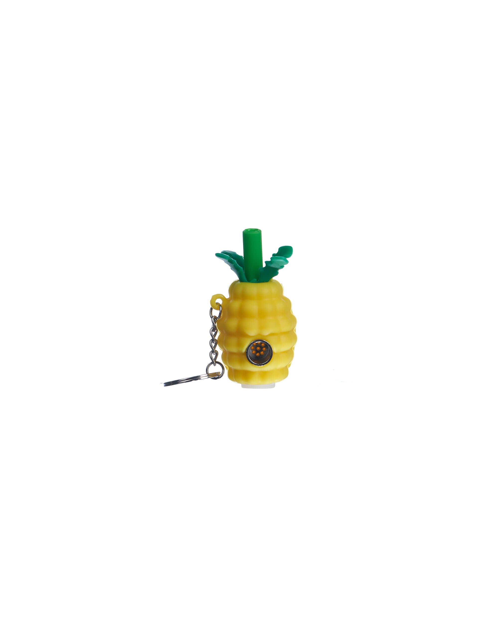 Pineapple Pipe Keychain WorldofBongs