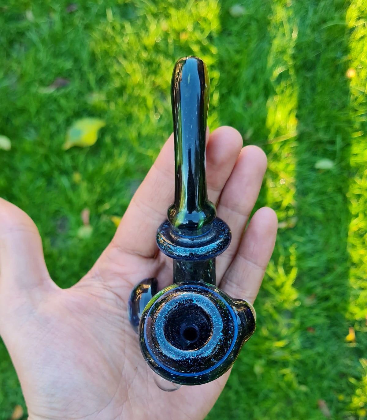 Avalon Glass Spaced Out CFL Sherlock Pipe