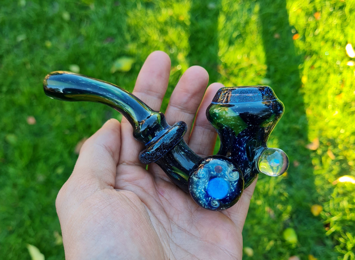 Avalon Glass Spaced Out CFL Sherlock Pipe