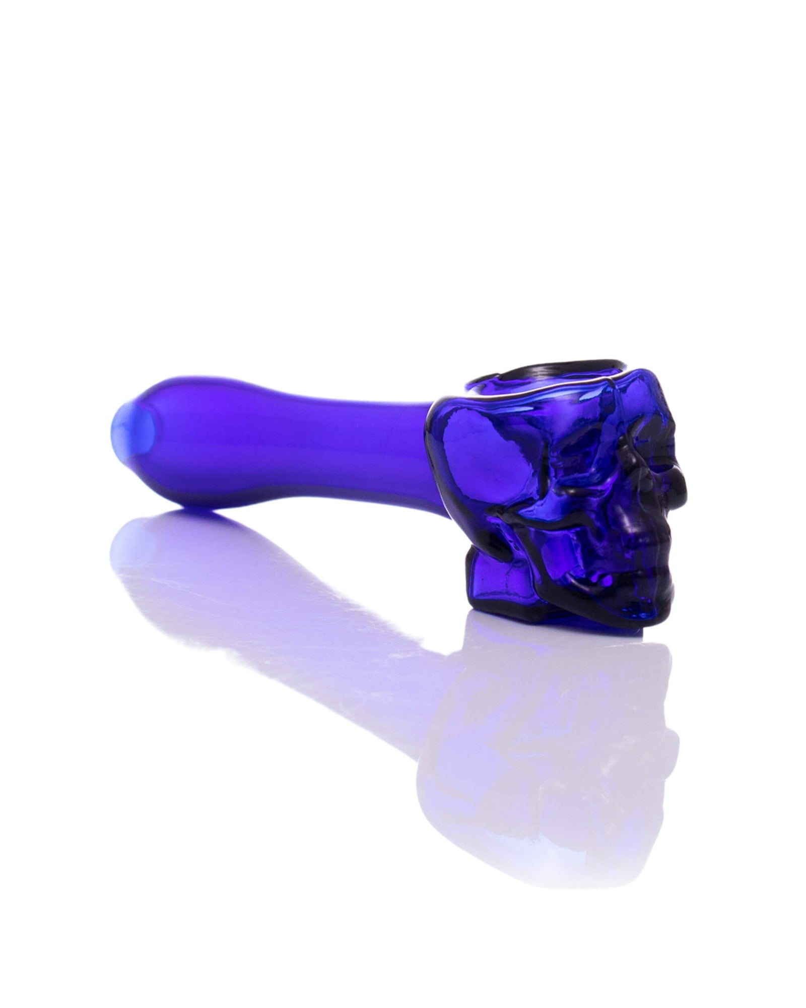 4'' Skull Glass Pipe WorldofBongs