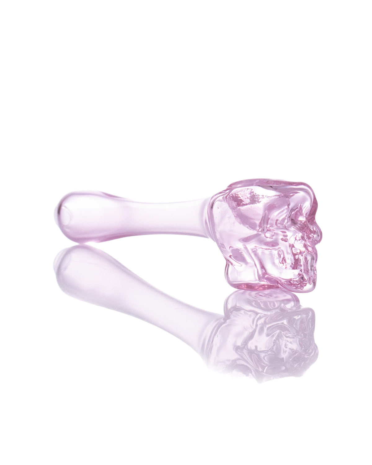 4&#39;&#39; Pink Skull Glass Pipe WorldofBongs