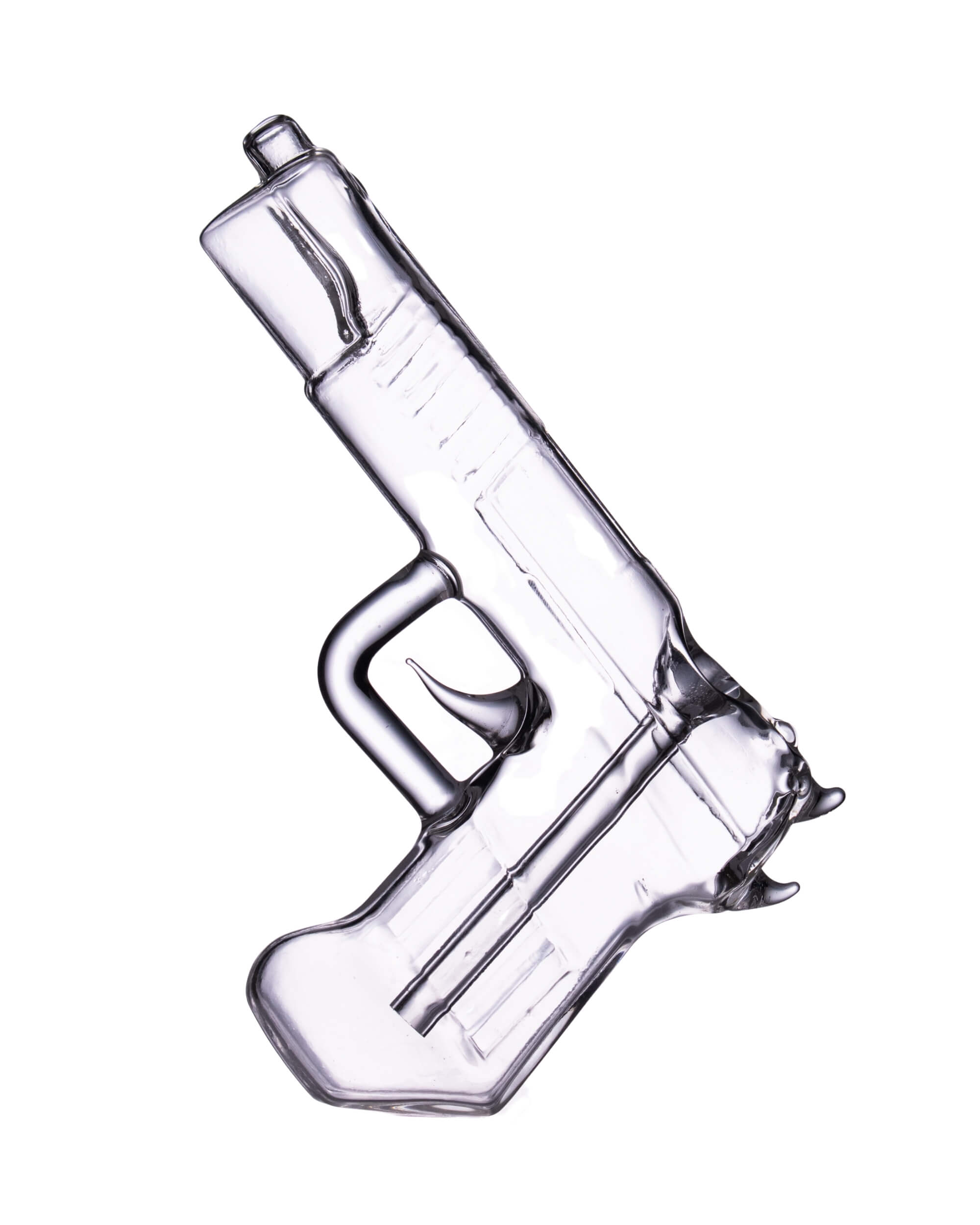 tobacco pipe pistol 9" CERAMIC SMOKING WATER PIPE/BUBBLER. C-36 Gorilla Glass Shop CERAMIC .45 PISTOL SHAPED WATER