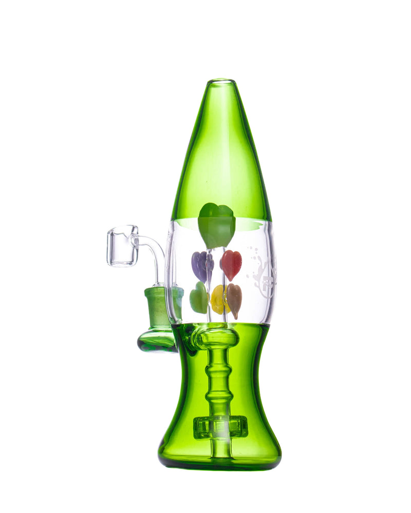 Hearts Lava Lamp Glass Dab Rig Online Smoke Shop World of Bongs