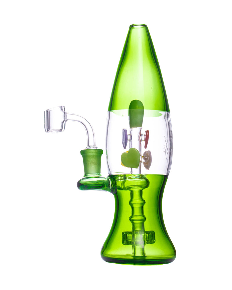 Hearts Lava Lamp Glass Dab Rig Online Smoke Shop World of Bongs