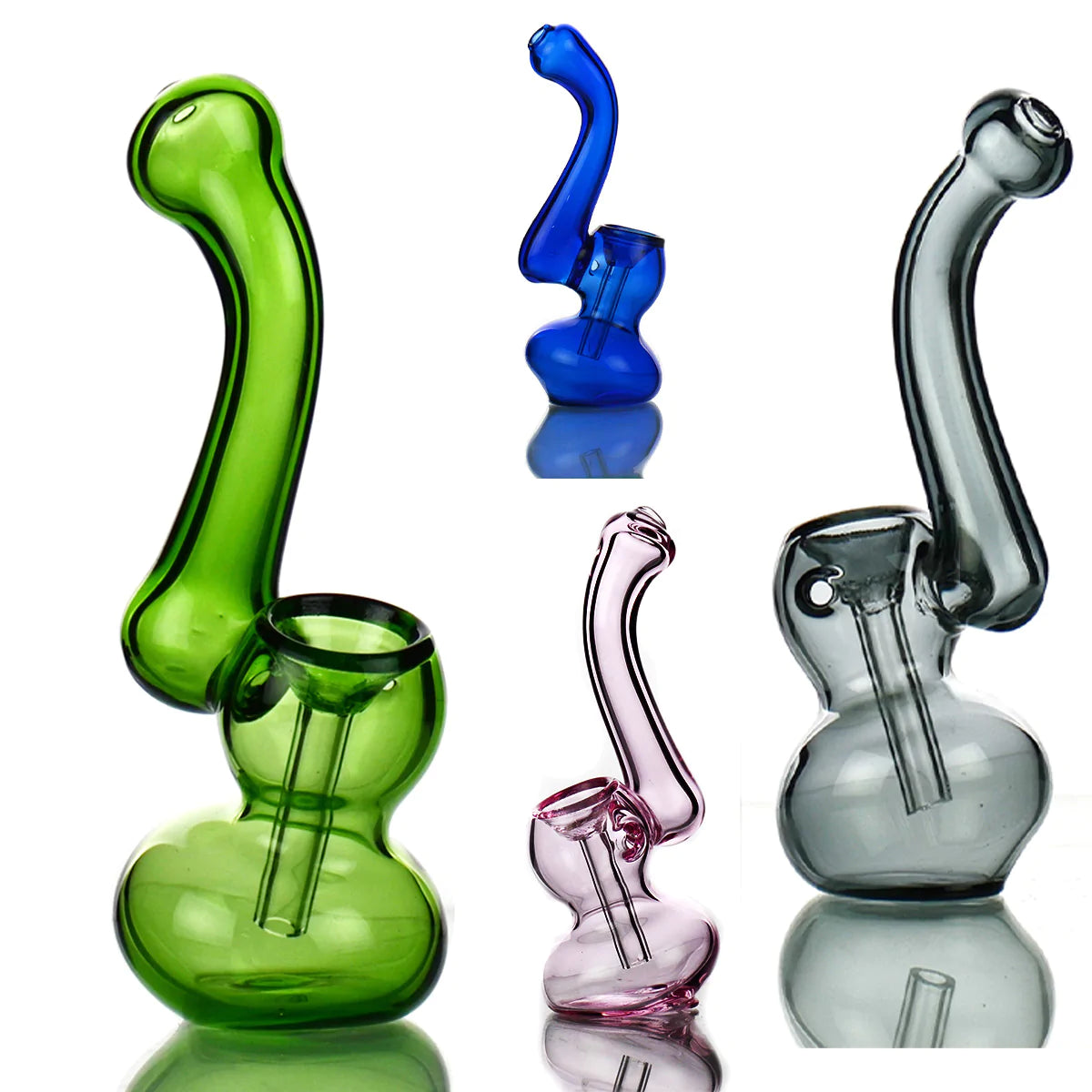 4.5” Mystery Color Glass Mini Bubbler WorldofBongs