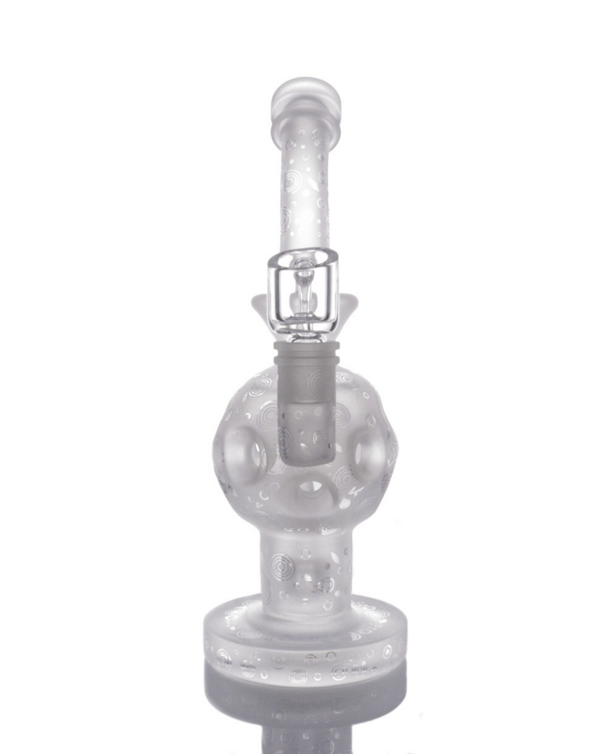 9&quot; Frosted Virus Fabb Egg Rig w/ Bowl WorldofBongs