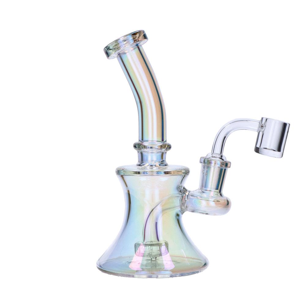 Mystery 8” Fumed Bell Dab Rig - assorted Valiant