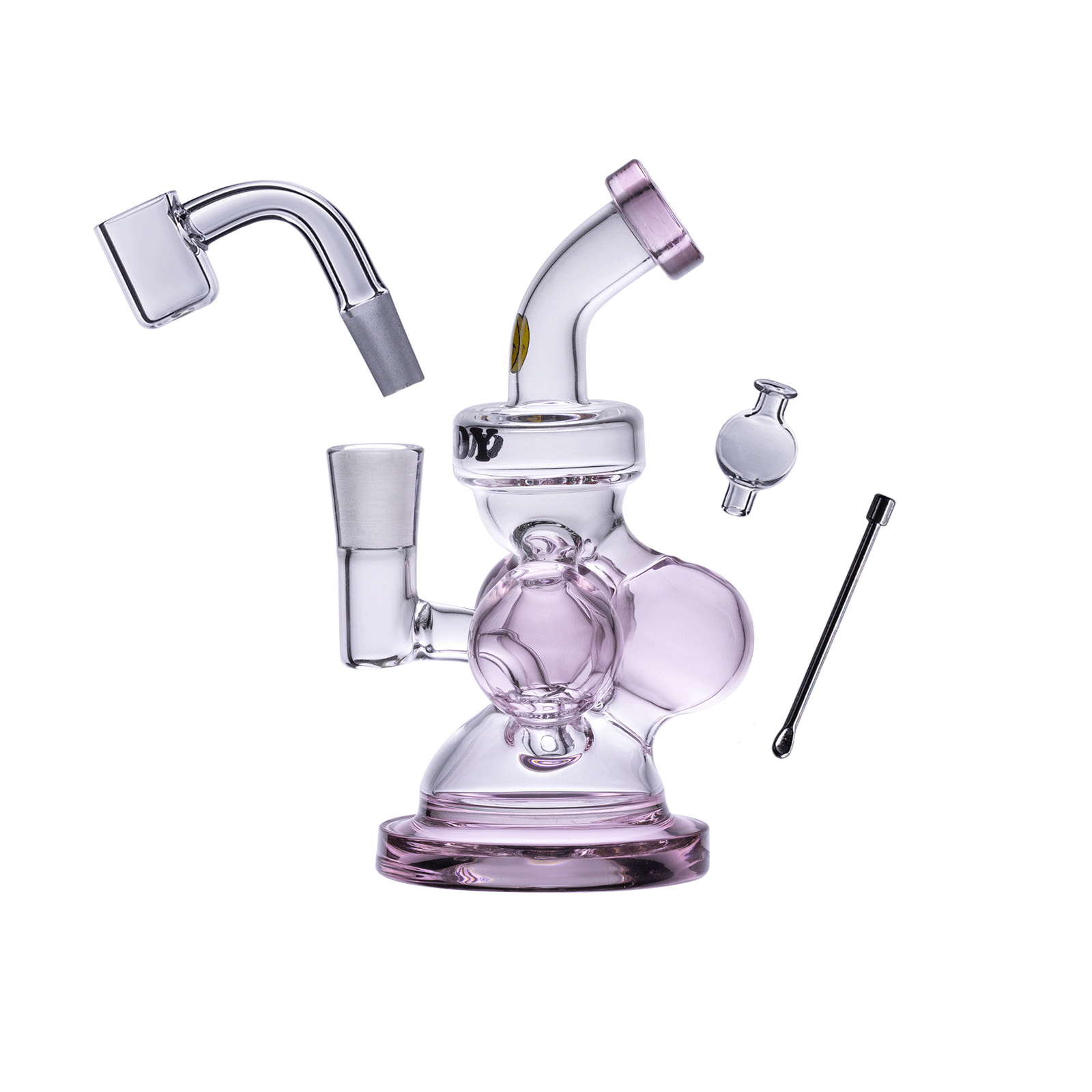 “Atom” Mini Dab Rig - Full Kit - World of Bongs