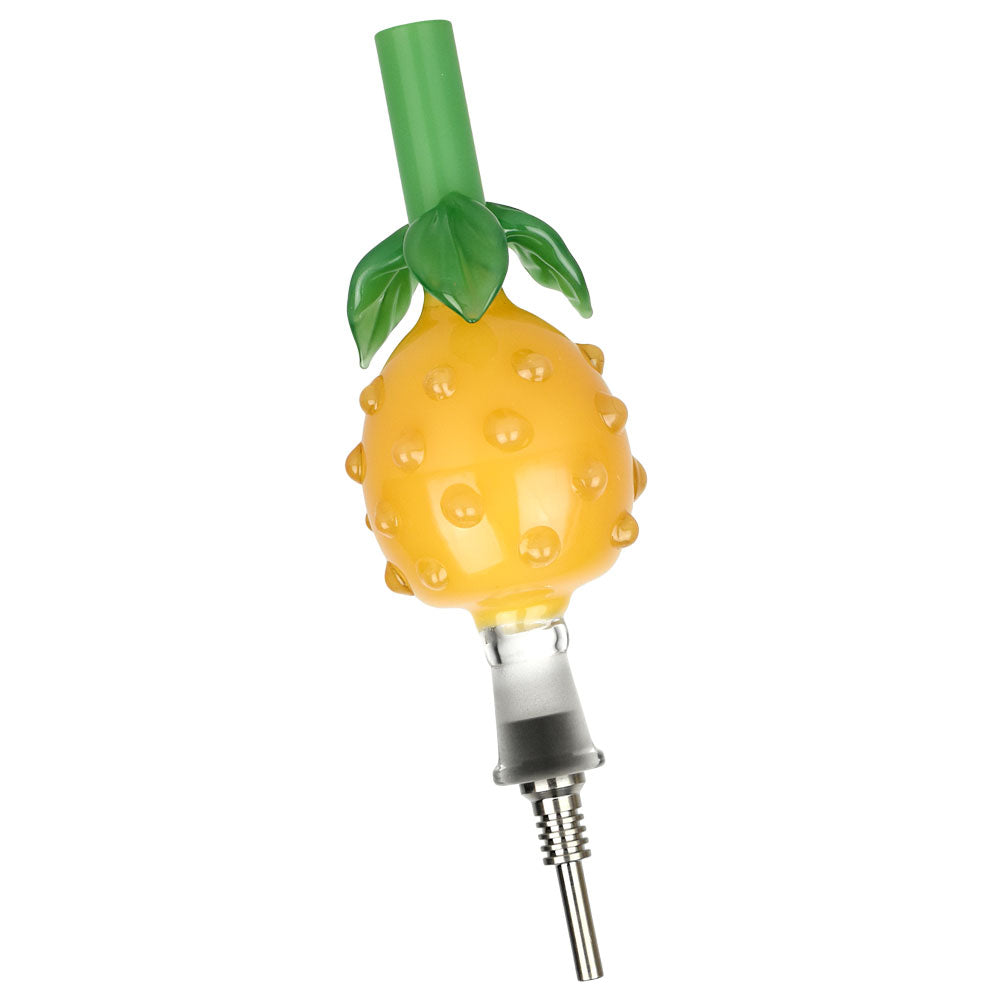 6” Pineapple Honey Dab Straw WorldofBongs