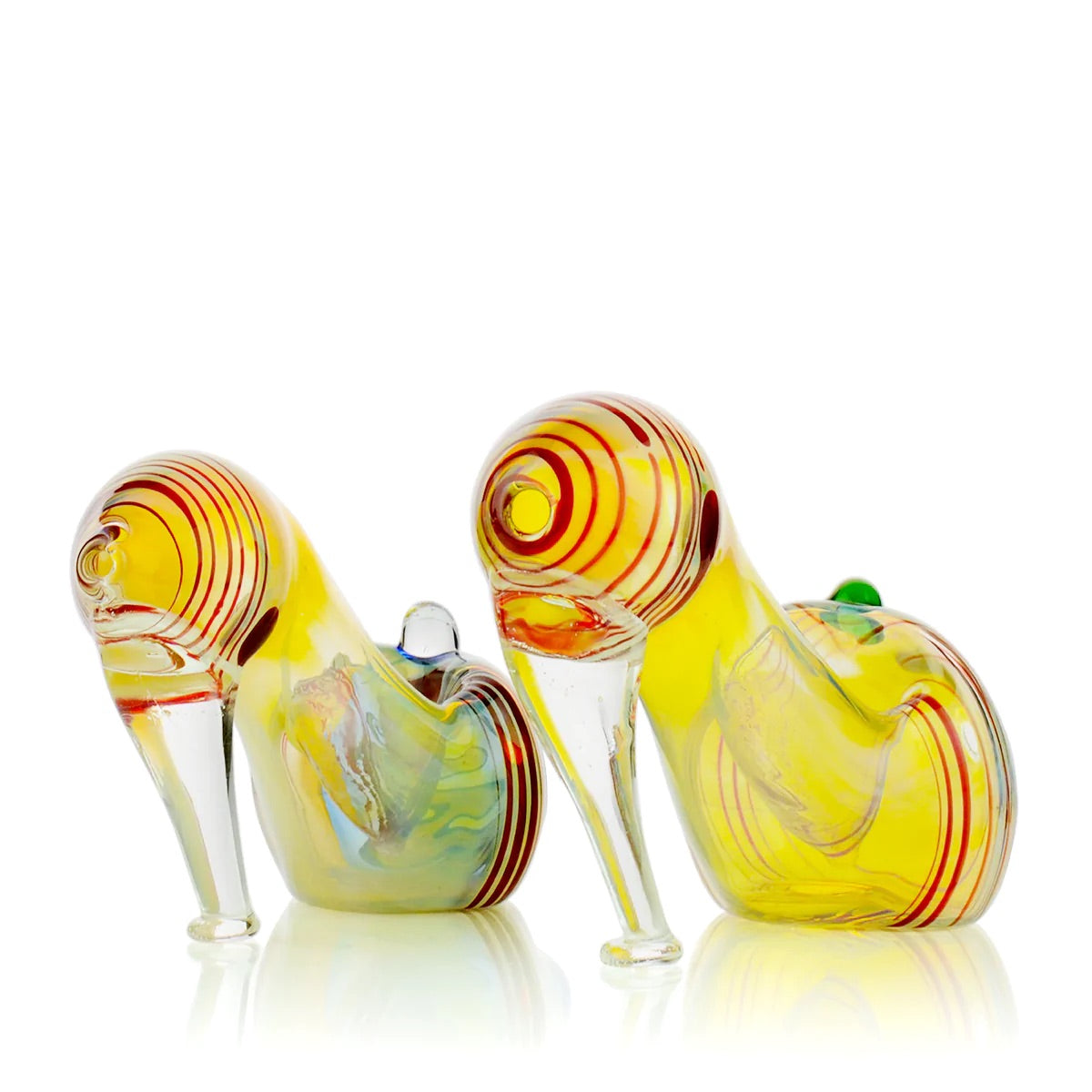 The Little Glass Slipper Hand Pipe - 5 inches WoB