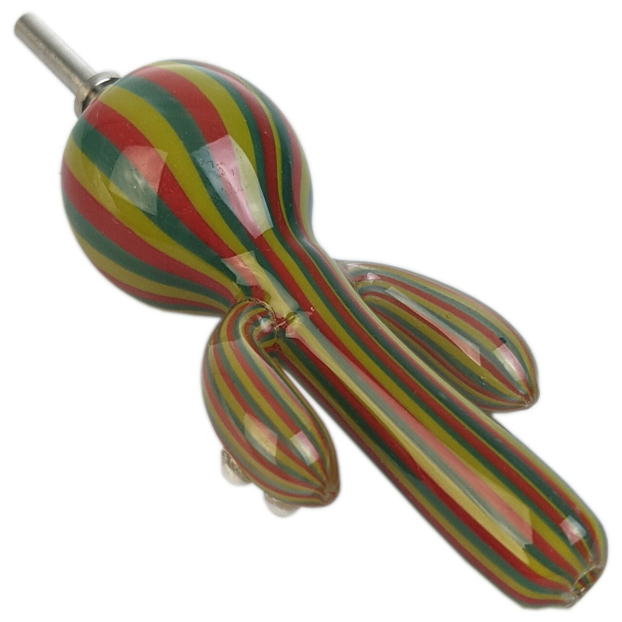 3" Swirl Cactus Nectar Pipe - with 10M Tip WorldofBongs