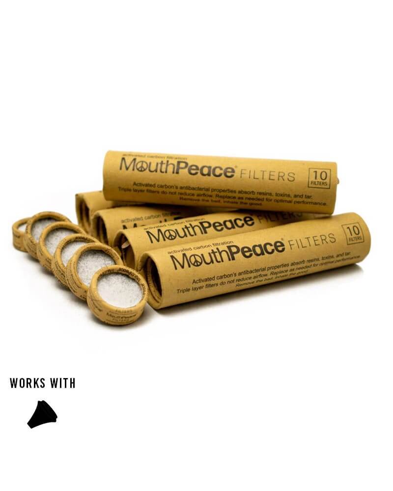 Moose Labs Mouth Peace Silicone Carbon Activated Filters World of Bongs