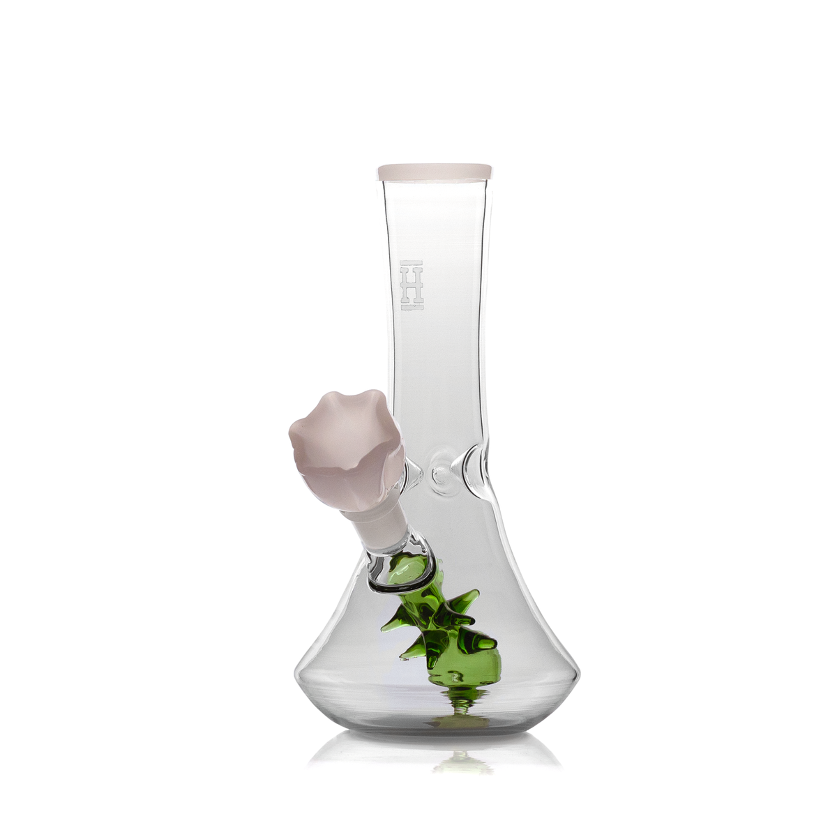 7” Flower Vase Bong - Rose Bowl includes HEMPER