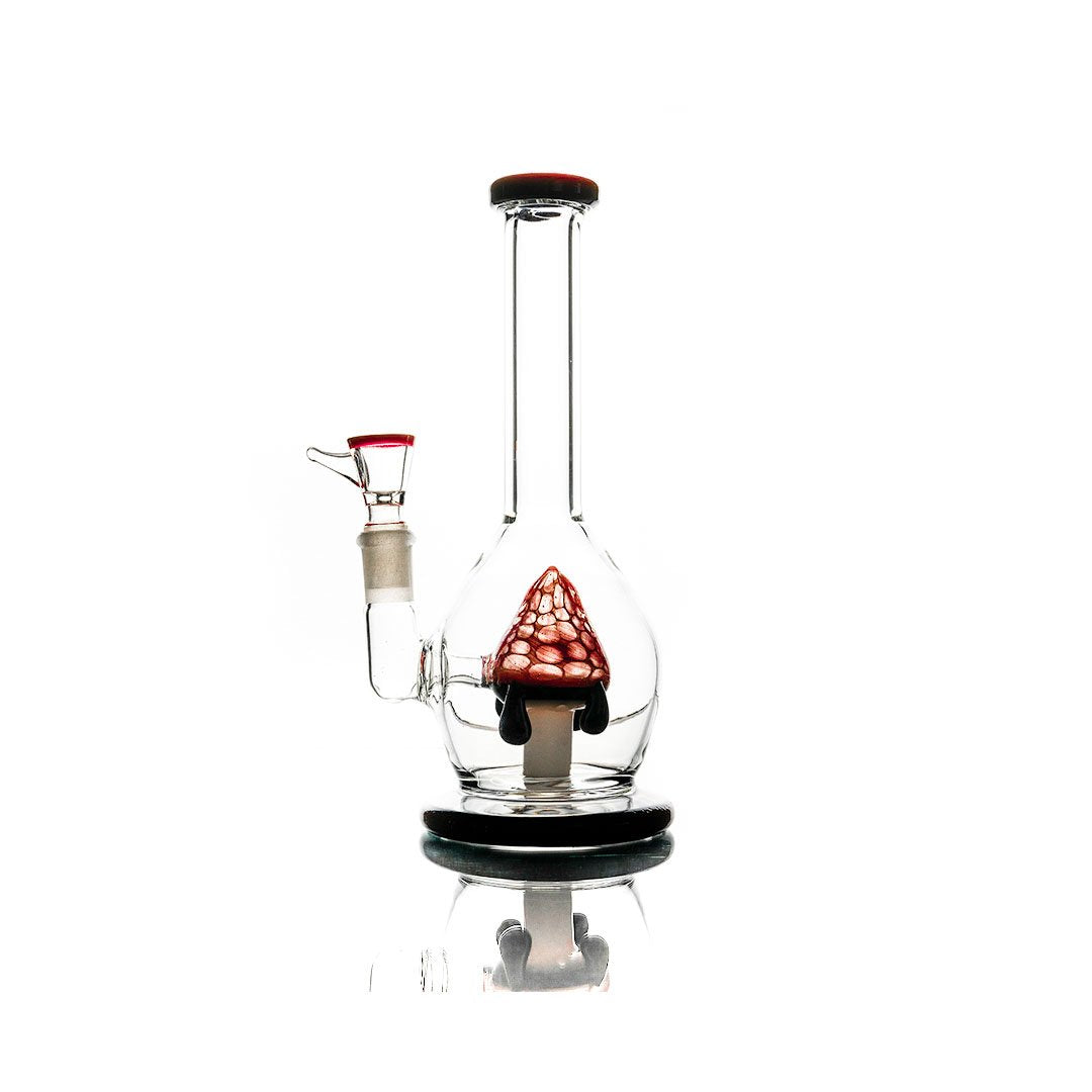 10” Strawberry Drip Perc Bong HEMPER