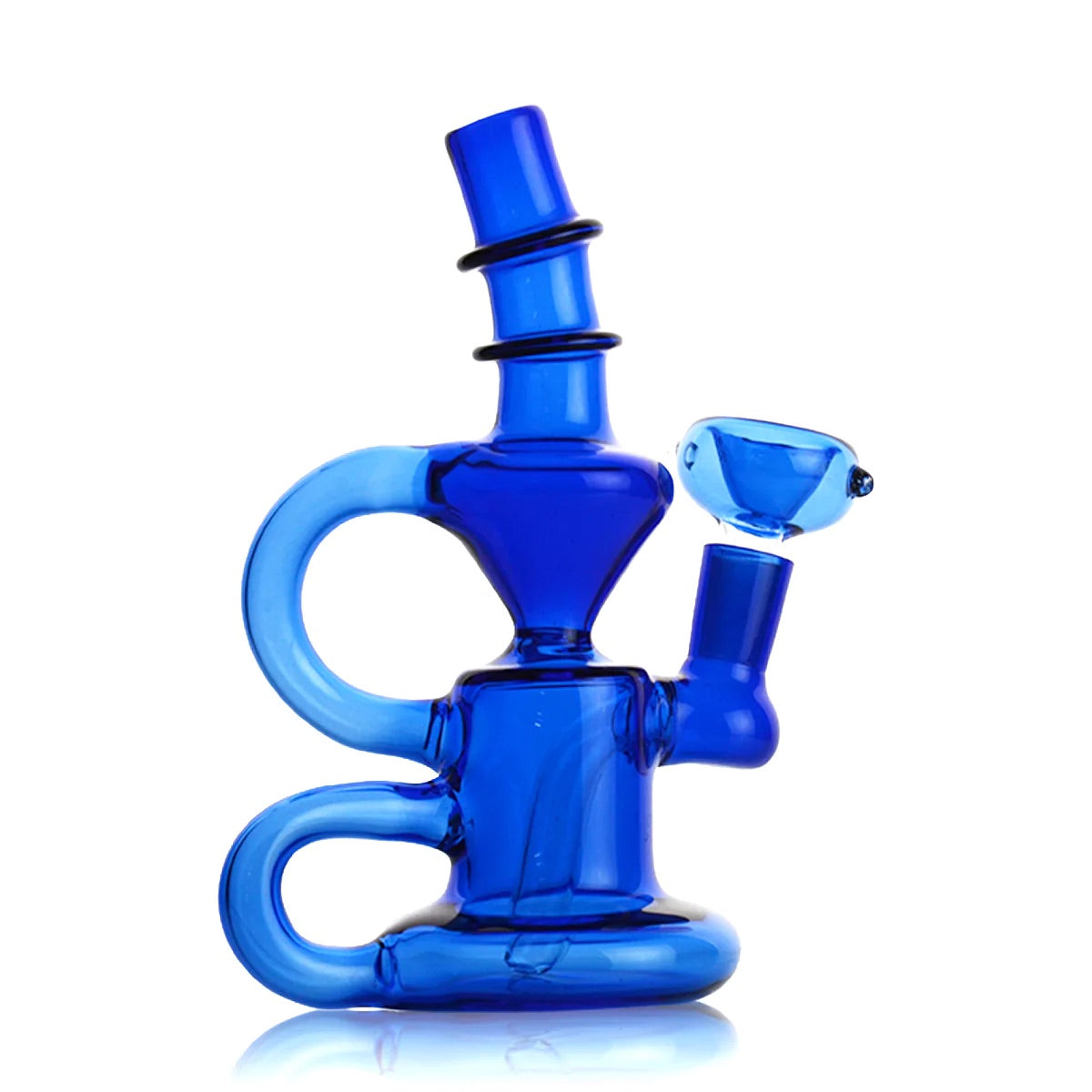 6” Recycler Water Pipe (3 Colors) WorldofBongs