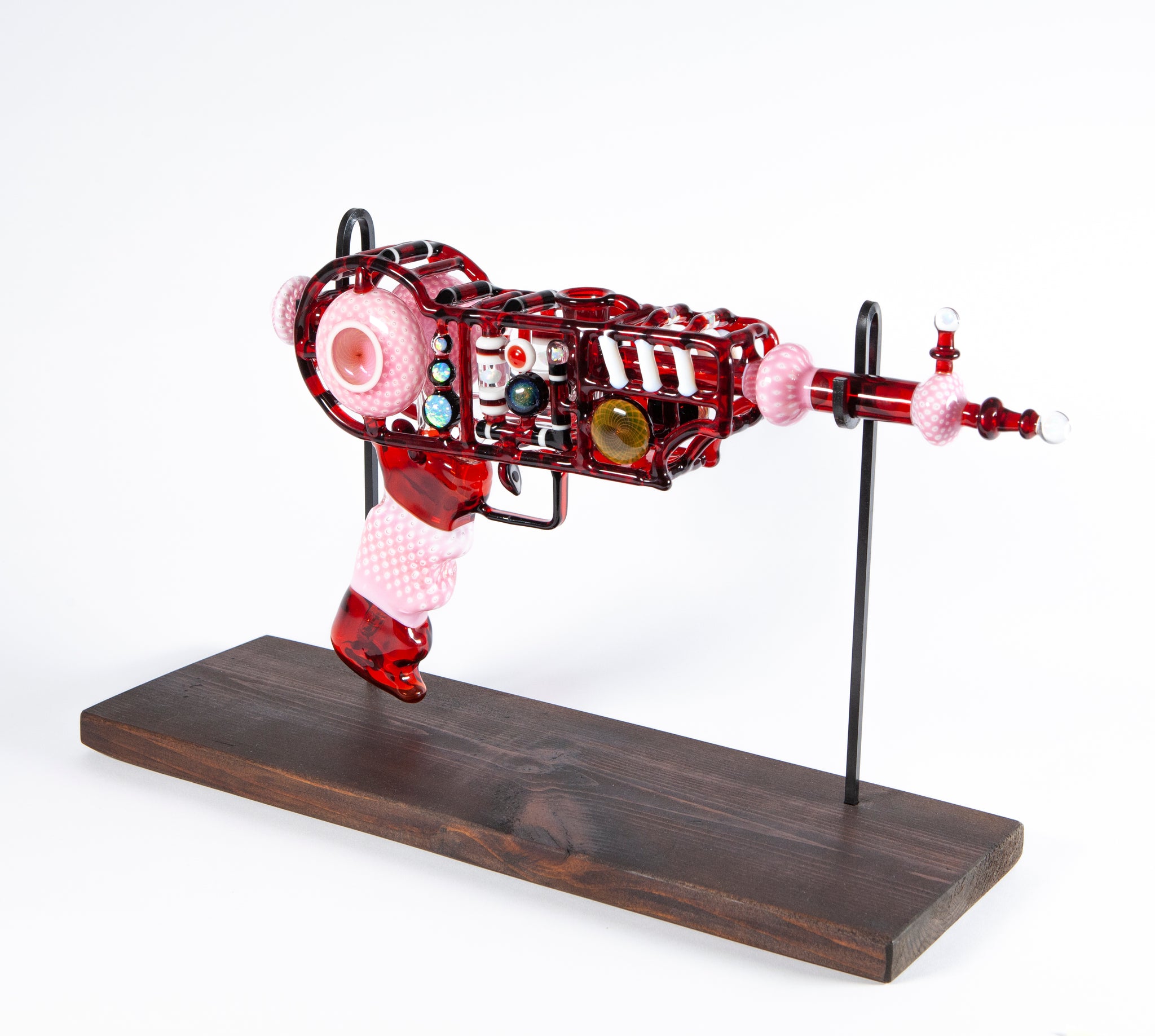 Ray Gun Rig by Rocksolid Glass - Villain Glass | WOB - World of Bongs