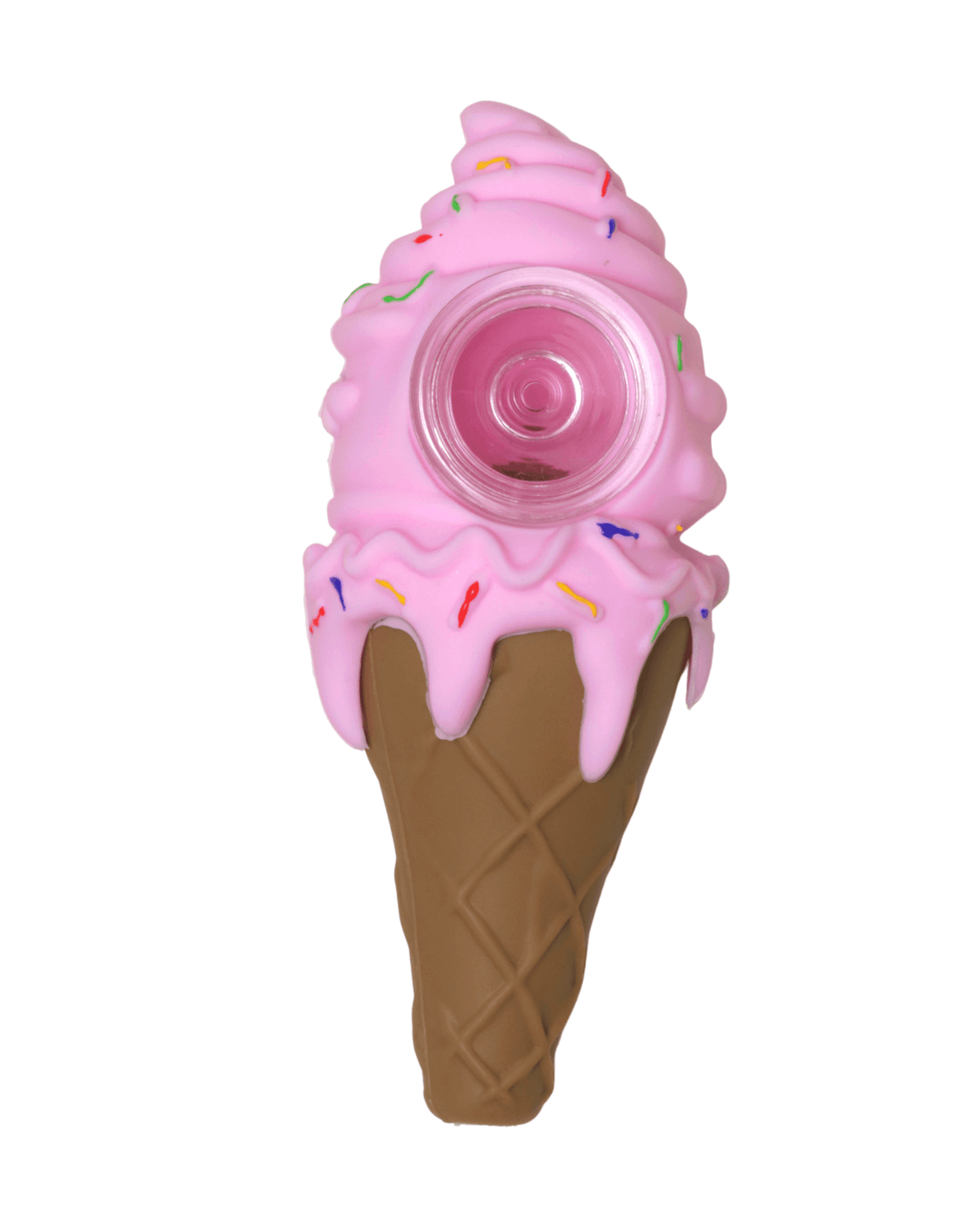 Ice Cream Hand Pipe Pink