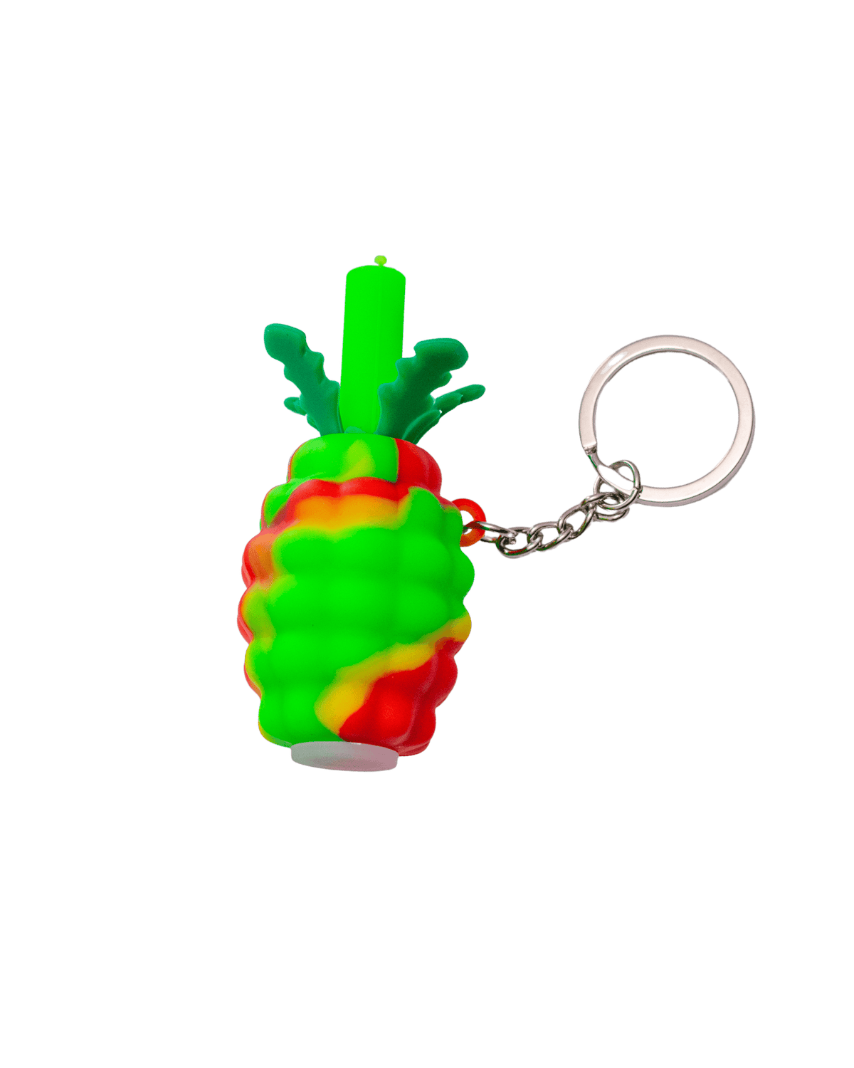 Pineapple Pipe Keychain WorldofBongs