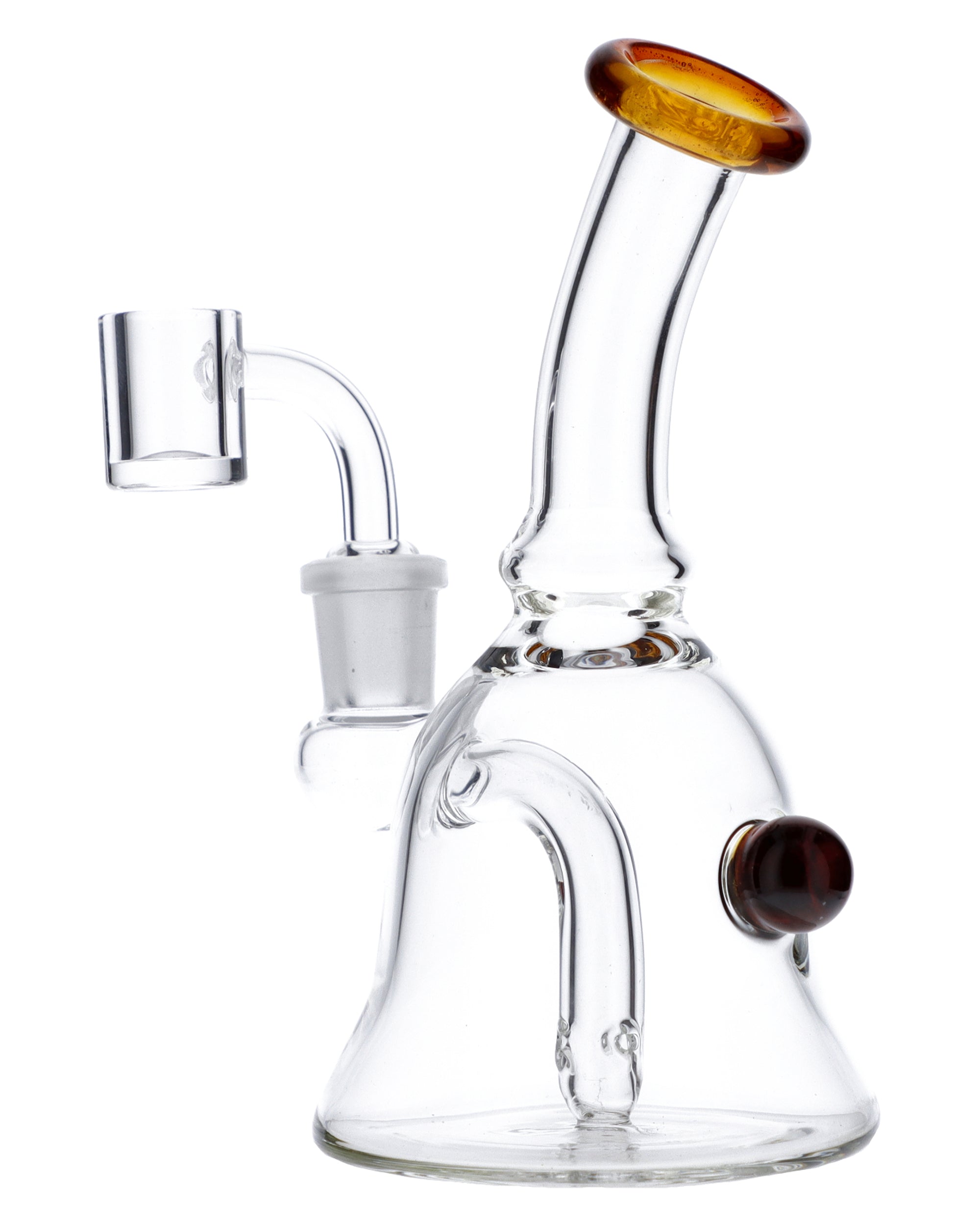 Bell Style Mini Dab Rig with Quartz Banger | Compact Design - World of ...