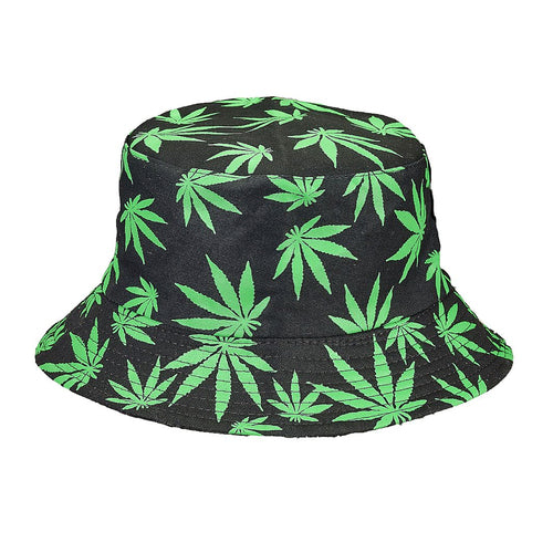 Bucket Hat Leaf WorldofBongs