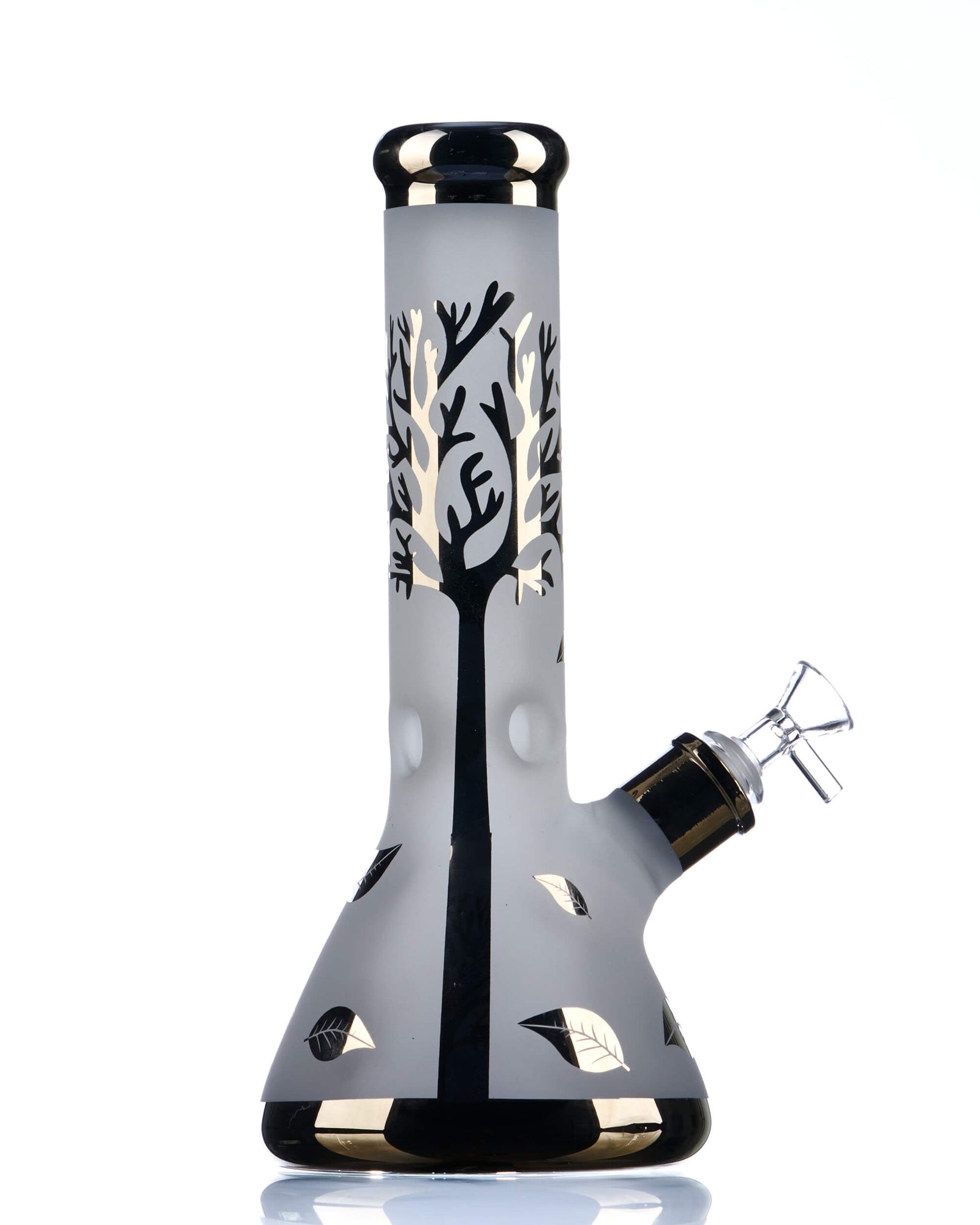 12'' Frosted Tree Bong - Glow in the Dark