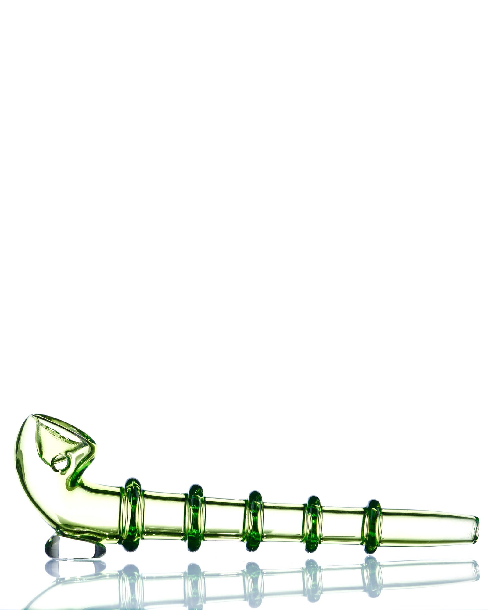 7'' Green Sherlock Hand Pipe worldofbongs