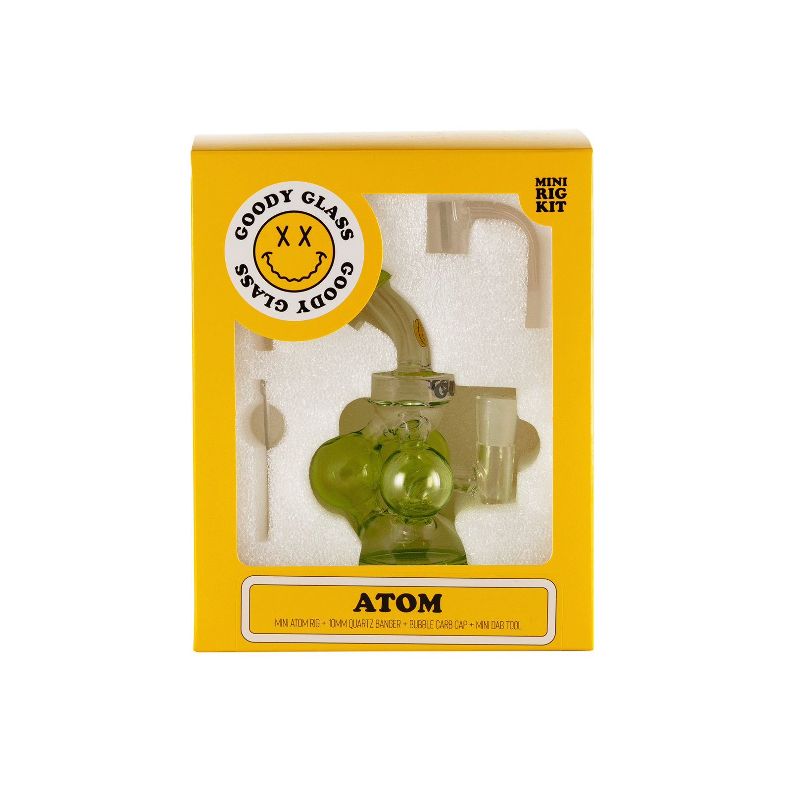 “Atom” Mini Dab Rig - Full Kit - World of Bongs