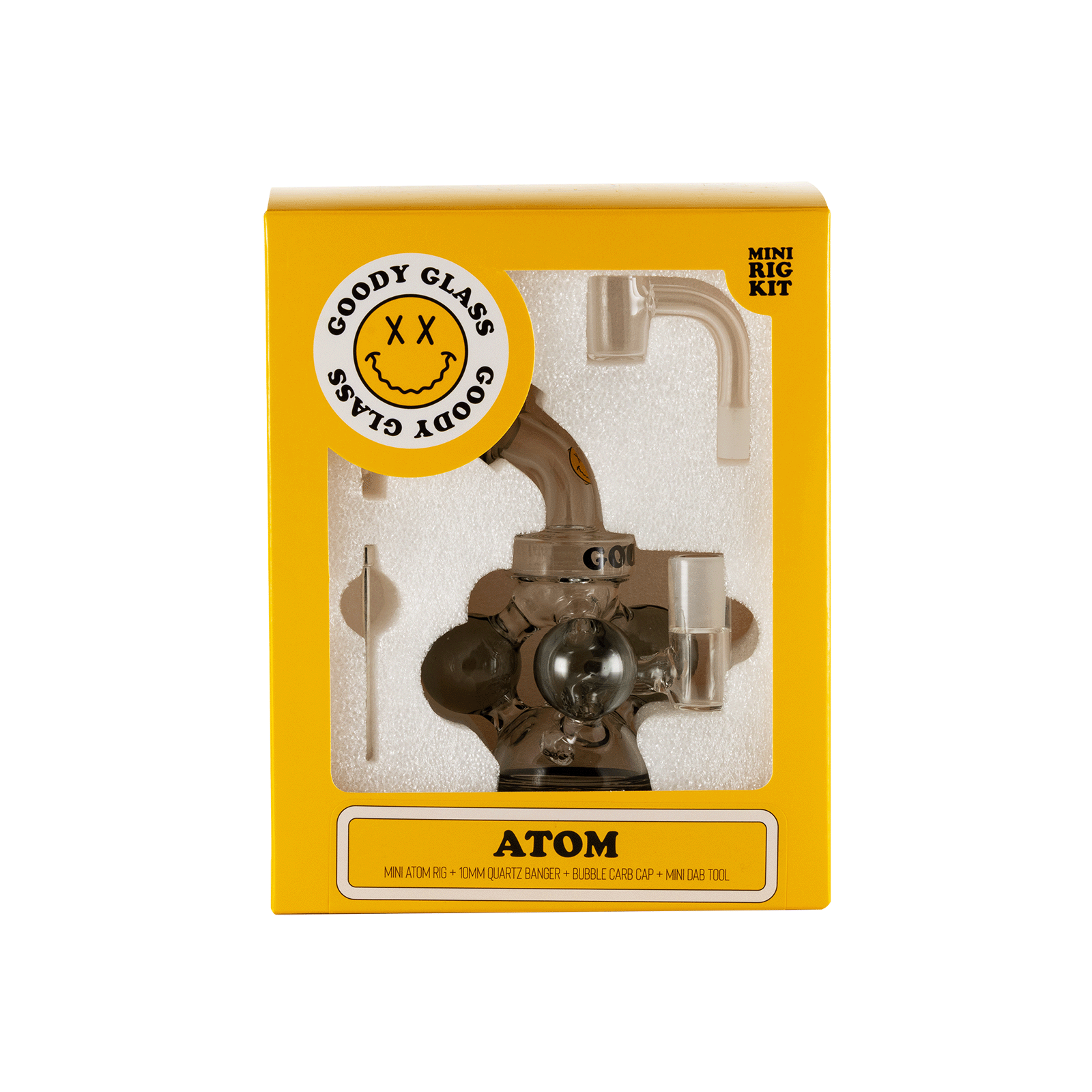 “Atom” Mini Dab Rig - Full Kit - World of Bongs