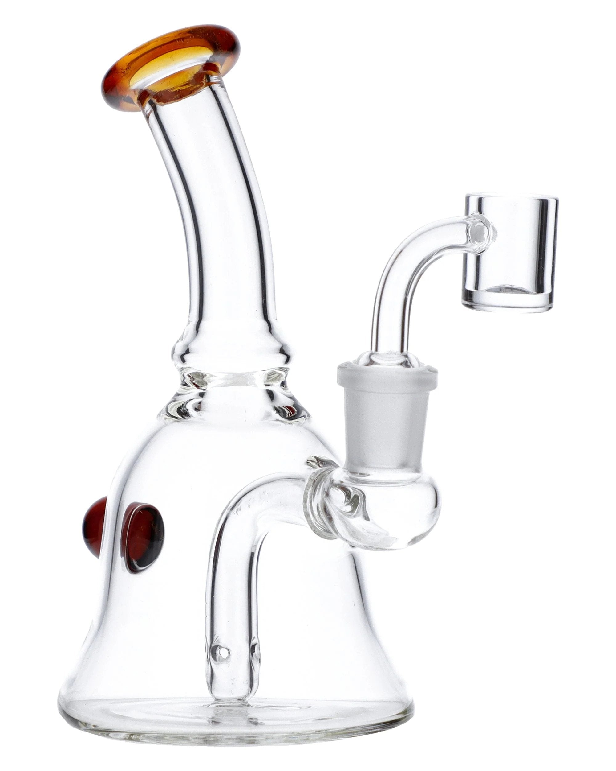 Bell Bottom Rig Bell Style Mini Dab Rig with Quartz Banger | Compact Design - World of ...