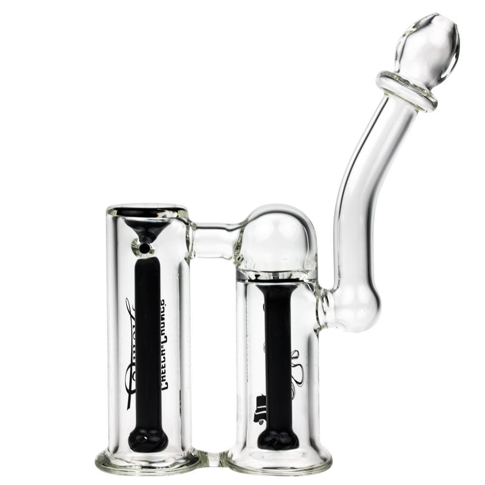 Clyde Double Chamber Glass Bubbler