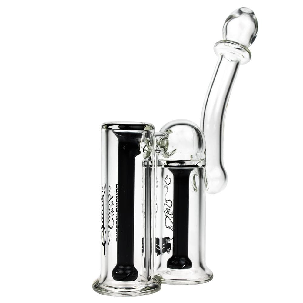 Clyde Double Chamber Glass Bubbler