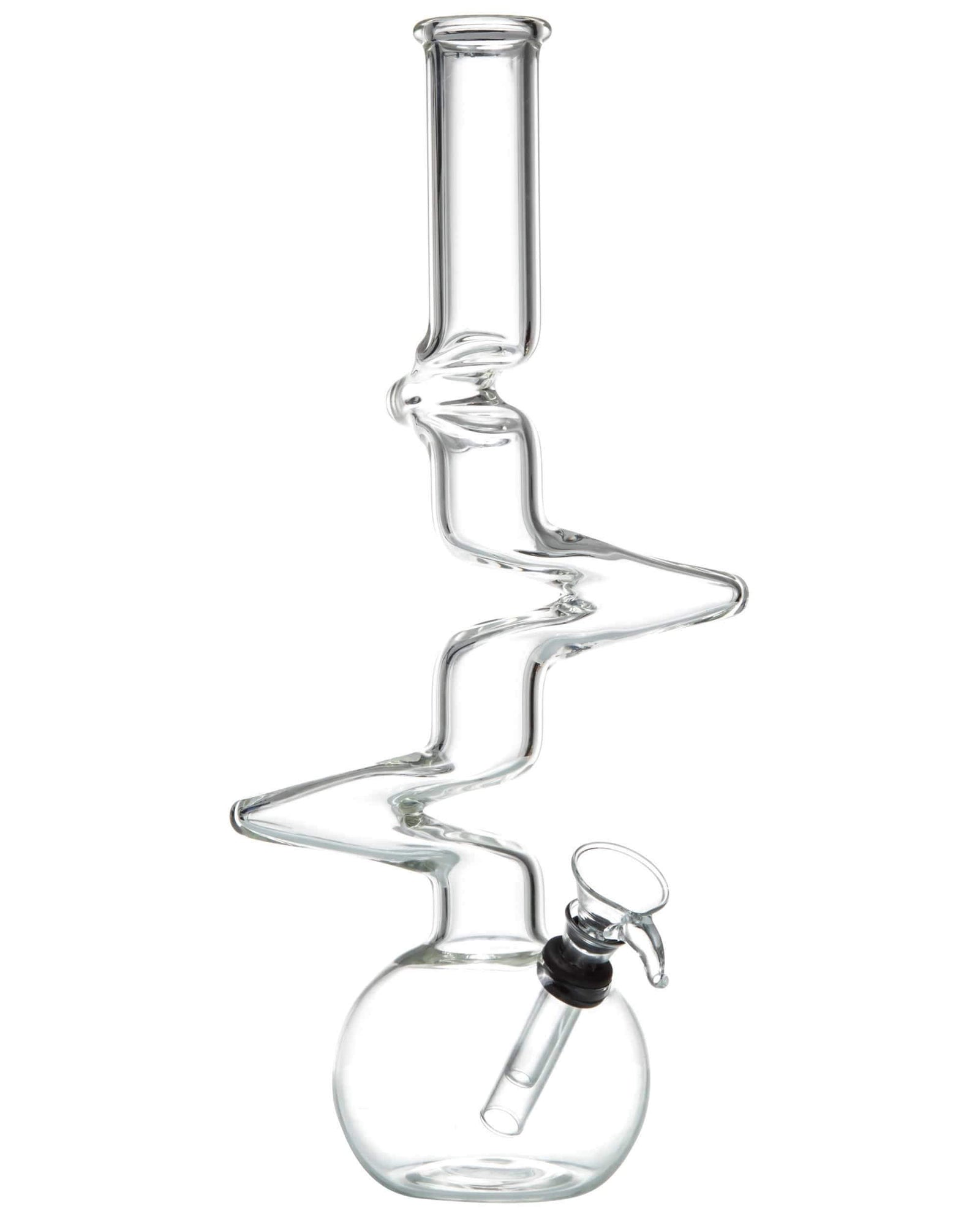 12" Zig-Zag Beaker Bong