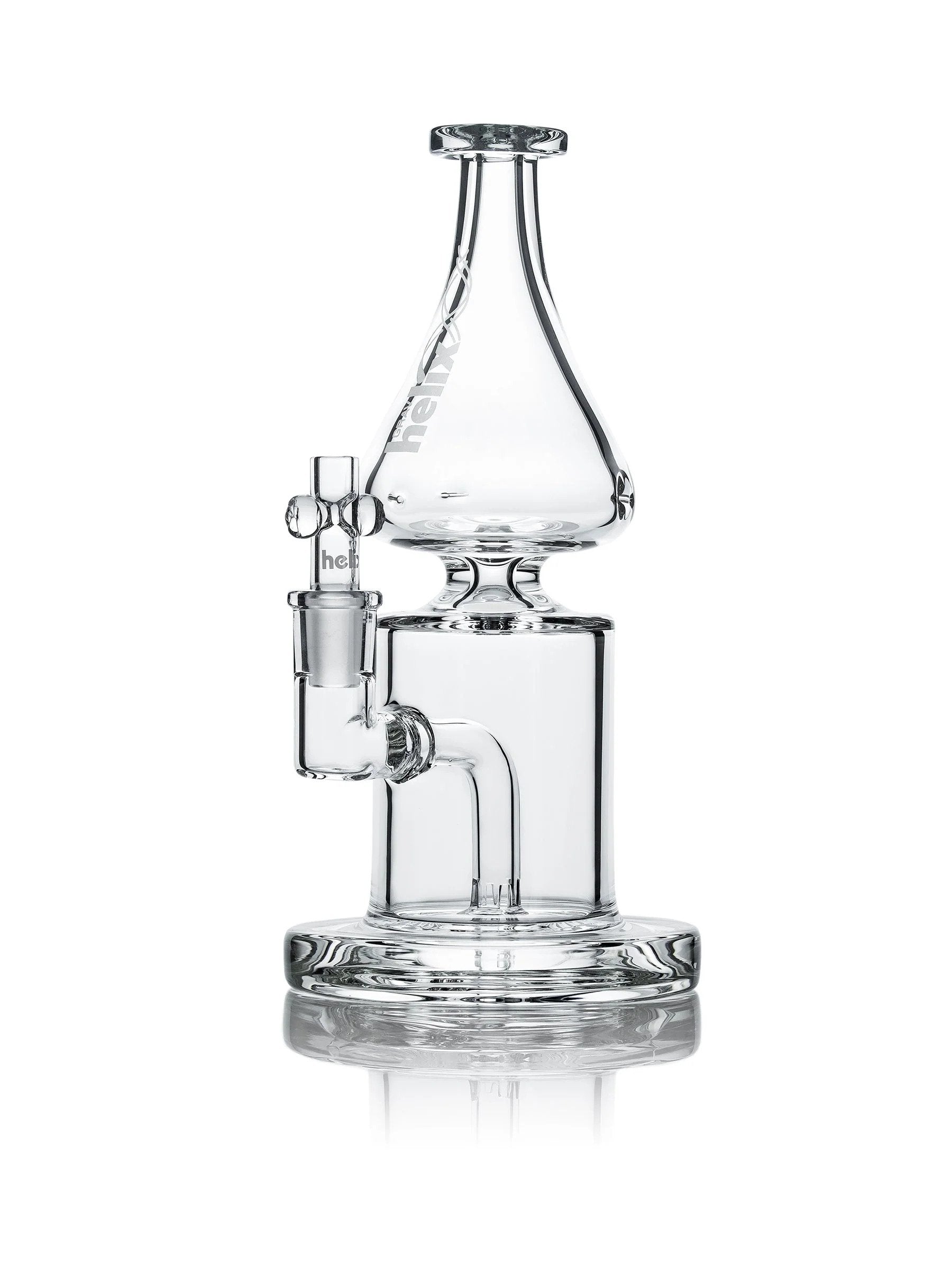 GRAV® 8 Small Simple Clear Beaker Base Smoking Bong Water Pipe -SmokeDay