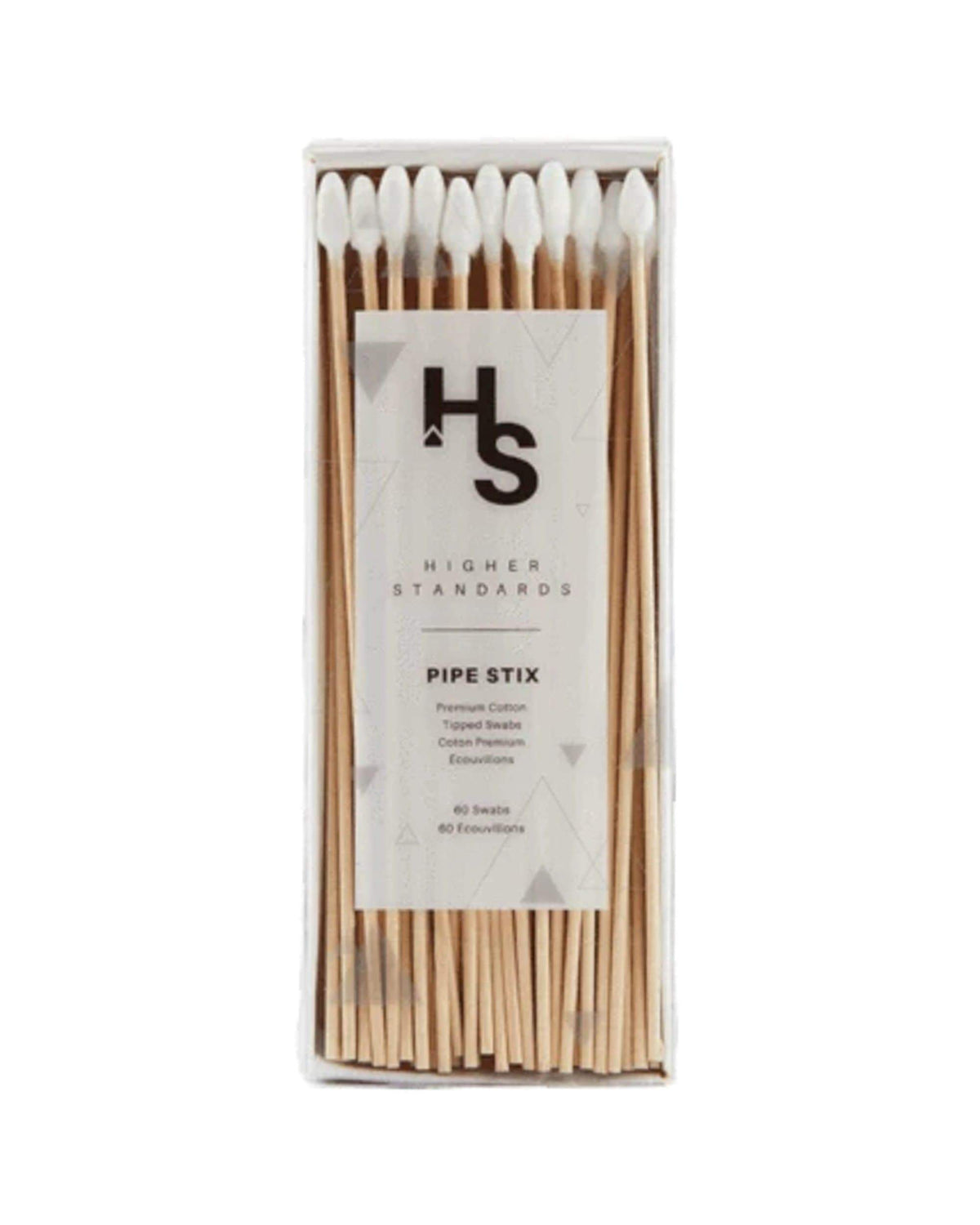 Pipe Stix Cotton Swabs Box of 60 - Higher Standards Higher Standards