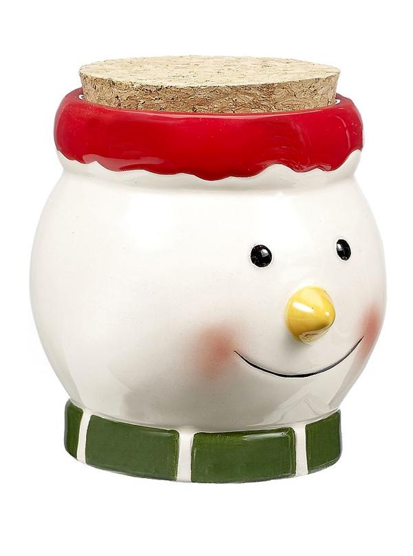 Snowman Stash Jar Roast &amp; Toast