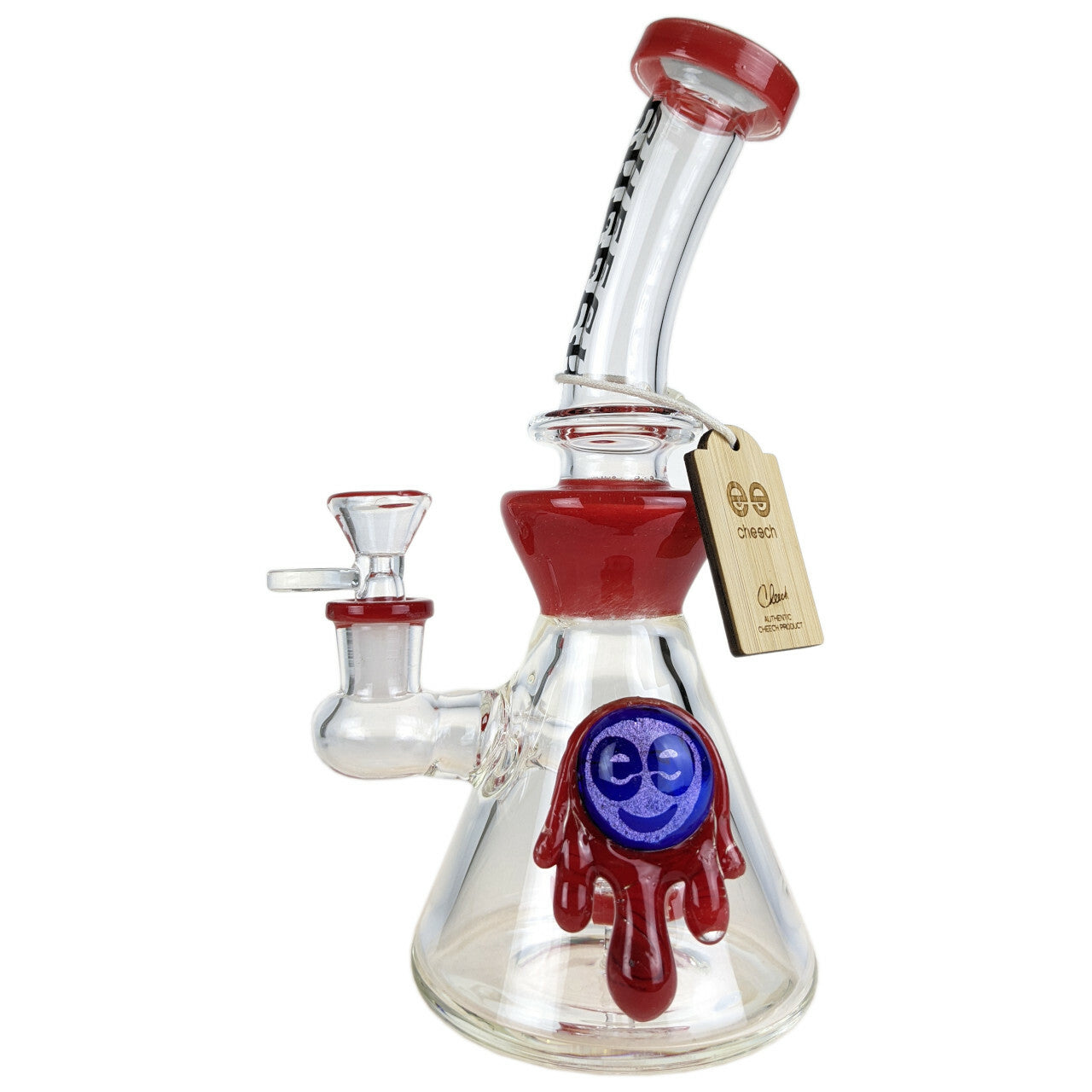 9” Cheech Glass Pendant Hanger Banger Perc Water Pipe w/ Bowl&Banger Cheech Glass