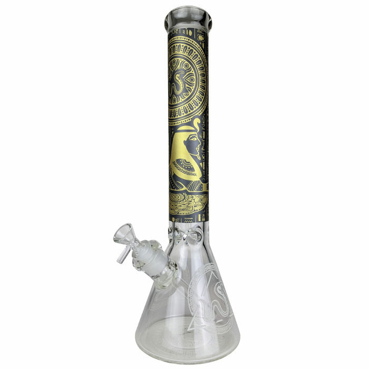 16” Egyptian Thick Beaker Bong- Glow in The Dark WorldofBongs