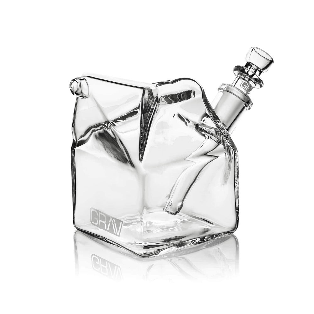 GRAV Sip Series Milk Carton Bubbler - 4" Grav Labs